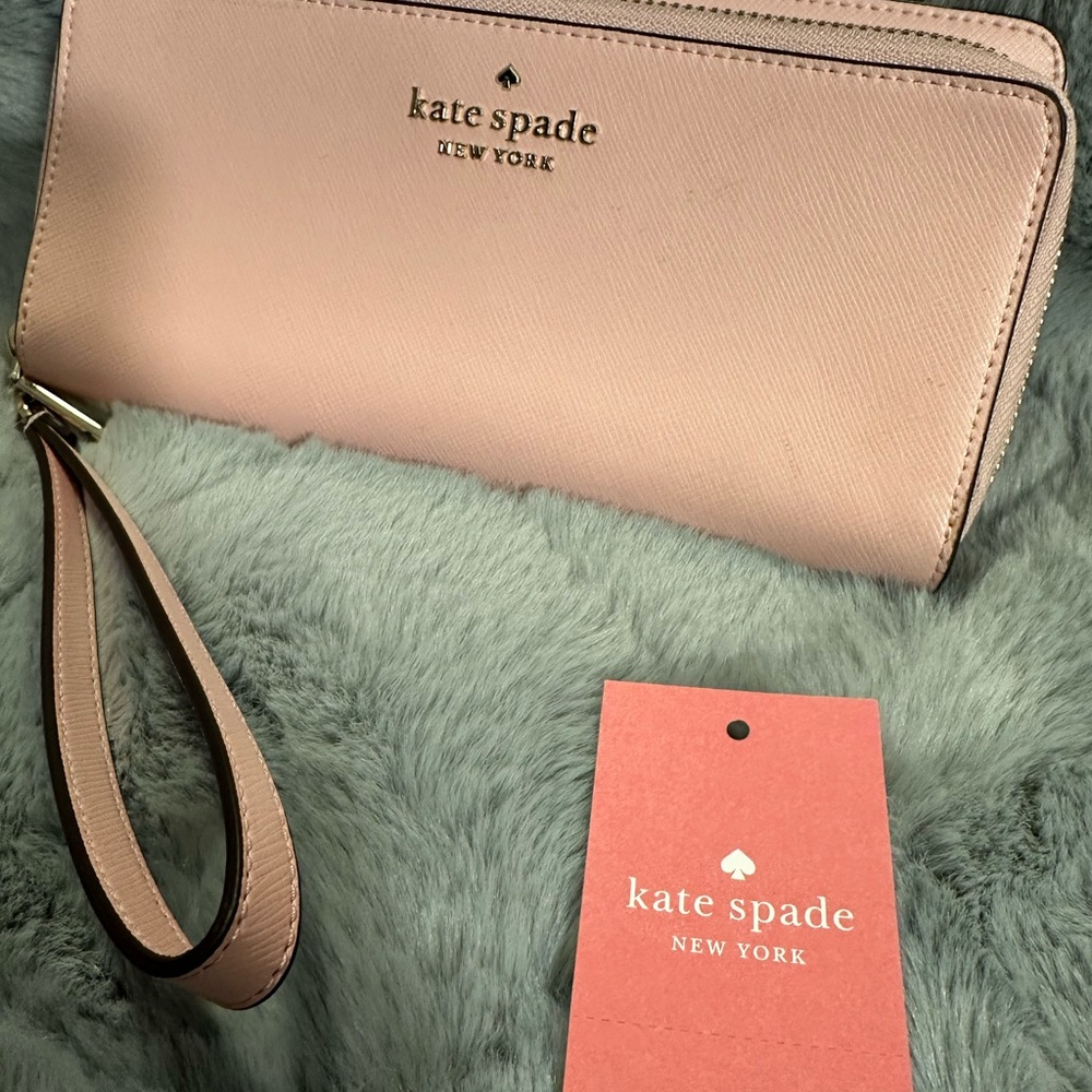 kate spade Blush Pink Wristlet
